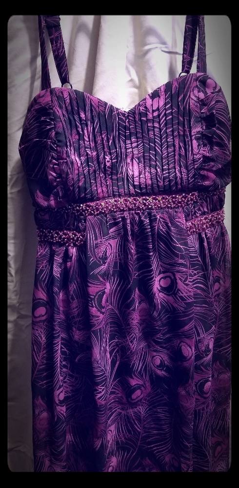 Maurices sz. 16 purple dress with adjustable strap